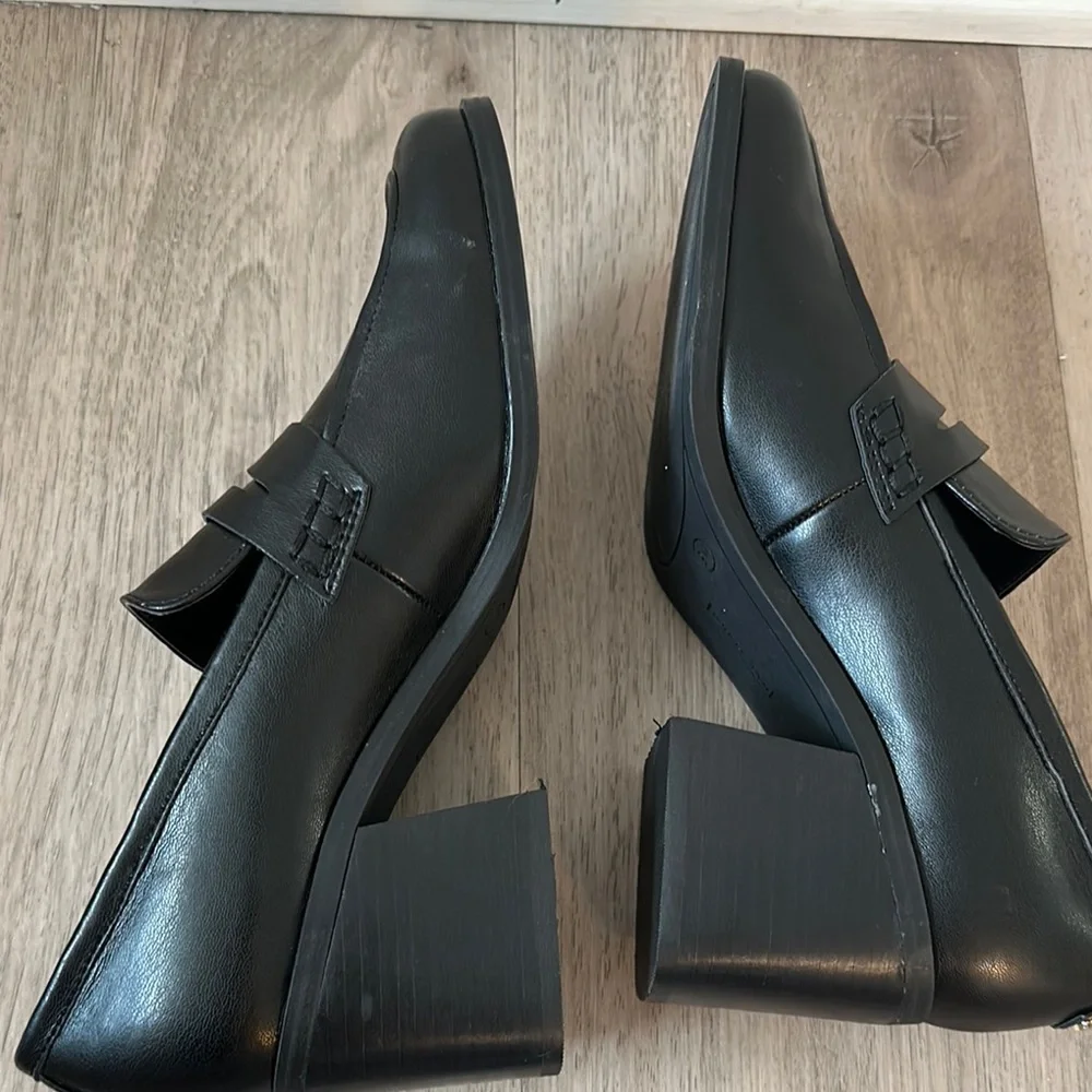 Marc Fisher Kchris Black Womens Loafers - Picture 7 of 10